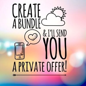 Bundle 3 or more items - I will send you a private offer.